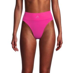 Adidas High Leg High Rise Briefs - Semi Lucid - Size L